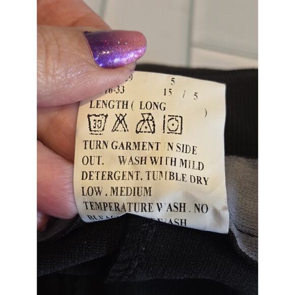 Tuff Rider Ribbed Breeches Black | 32 Long NWT Equestrian Hunting Wives Dressage - Picture 9 of 11